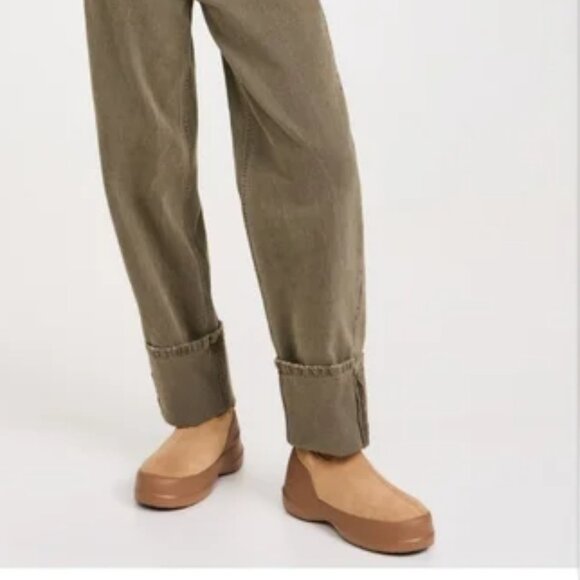 NEW MOON BOOTS Luna Chelsea Boots - Suede in tan unisex 1025 13s7 - Picture 8 of 10